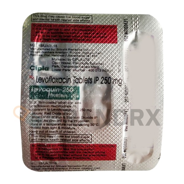 Levoquin 250 mg Cipla